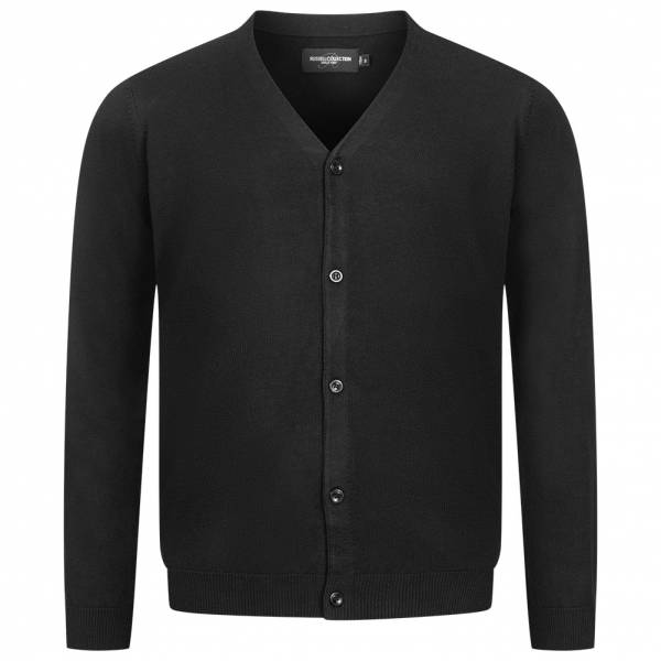 Image of RUSSELL Knit Cardigan Uomo Cardigan 0R715M0-Nero064