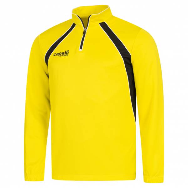 Capelli Sport Raven Hommes Sweat-shirt d&#039;entraînement AGA-1192X-jaune/noir/blanc