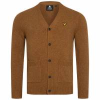 Lyle & Scott Blend Cardigan Mężczyźni Rozpinany sweter z dzianiny z wełna KN1458V-W158