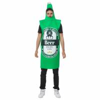 Bierfles Unisex kostuum MIESEPETER® groen