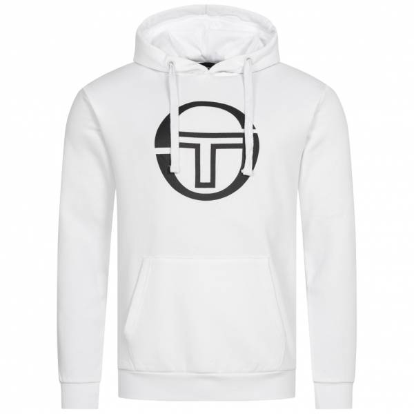 Sergio Tacchini Stadio del Sudore Uomo Felpa con cappuccio 10310003WHTBLK