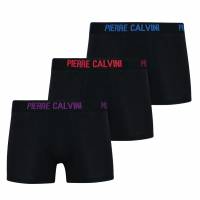 PIERRE CALVINI Hipster Uomo Boxer Set da 3 Classico 4 6130-CA-2