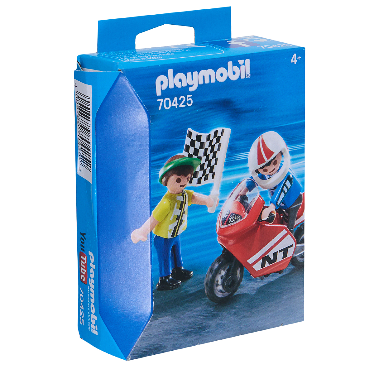 PLAYMOBIL Garcon avec velo de course 70425 sport outlet