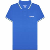 Lambretta Triple Tipped Men Polo Shirt SS1650-DB/W/S/K