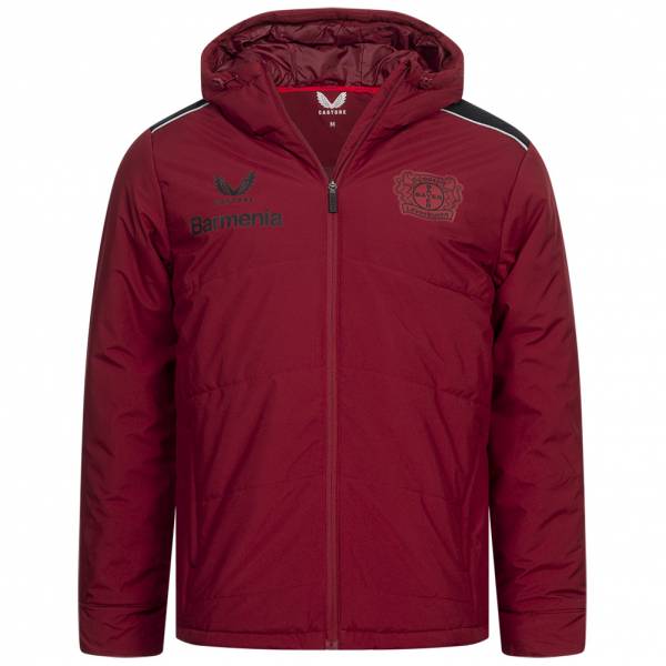 Bayer 04 Leverkusen CASTORE Men Winter Jacket TM1491-REDBLACK