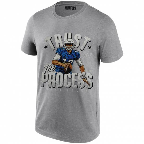 Image of Josh Allen Trust The Process Buffalo Bills NFL Uomo T-shirt NFLTS06MG