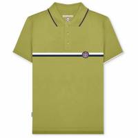 Lambretta Badge Logo Men Polo Shirt SS1024-FERN