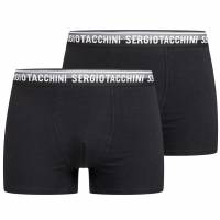 Sergio Tacchini Uomo Boxer Set da 2 SA8856587-Grigio/Nero