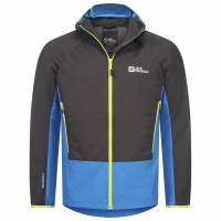 Jack Wolfskin Eagle Peak II Heren Softshelljack met capuchon 1306912-6350