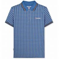 Lambretta Geometric Hombre Polo SS7164-VALLARTA BLU