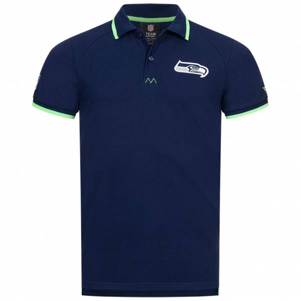 Image of Seattle Seahawks NFL Fanatics Uomo Polo 3116MNVYS21SSE064