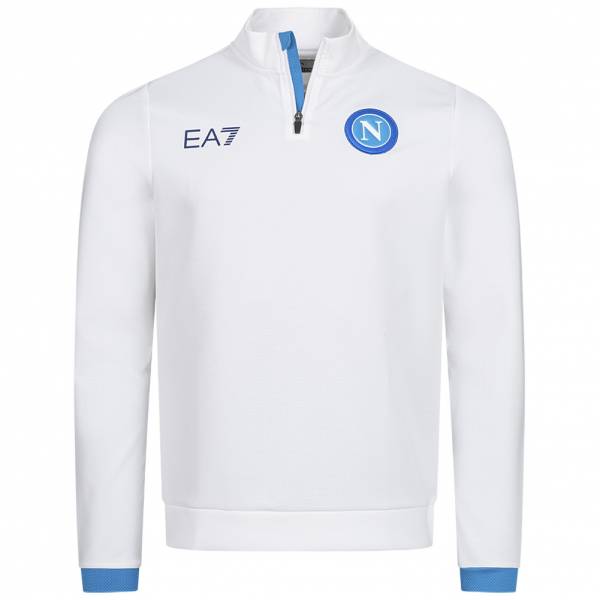 SSC Napoli EA7 Emporio Armani Men Training Sweatshirt white EA7SSCN193