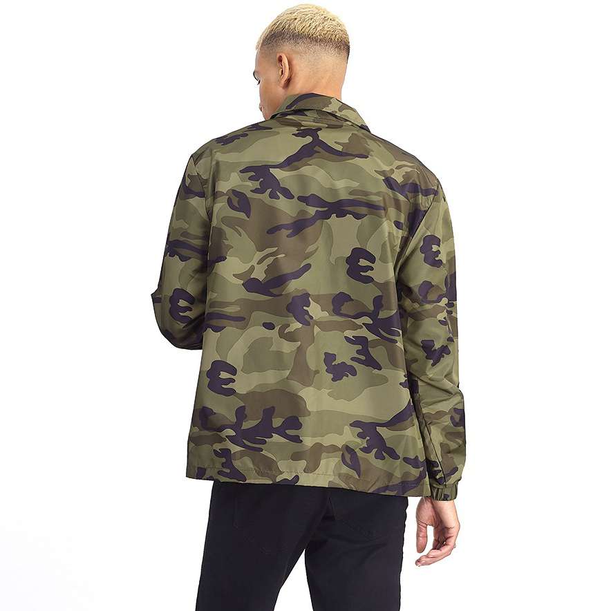 Brave soul camo padded jacket best sale