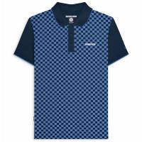 Lambretta Two Tone Mężczyźni Koszulka polo SS1224-NAVY