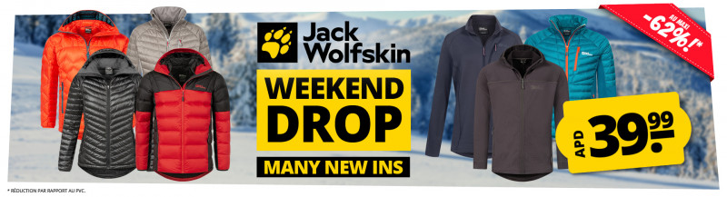 JACK WOLFSKIN New ins à partir de 39,99 €