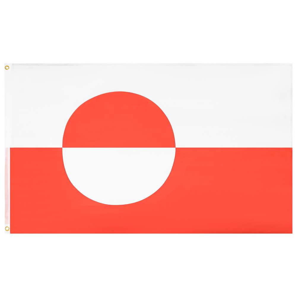 Greenland MUWO "Nations Together" Flag 90x150cm | SportSpar.com