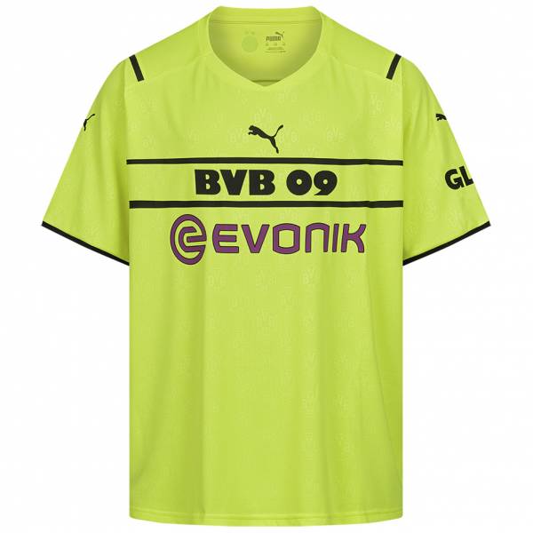 Image of Borussia Dortmund BVB PUMA Uomo per il gioco in casa Taglie forti Maglia 931460-03064