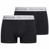 Sergio Tacchini Herren Boxershorts 2er-Pack SA8961754-Weiß/Grau