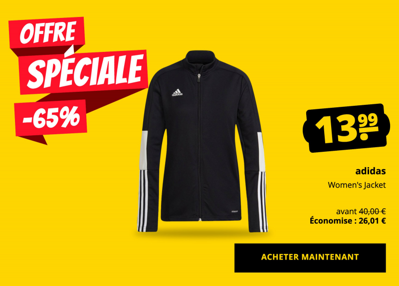 adidas Women's Jacket seulement 13,99 €!