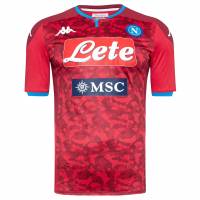 SSC Napoli Kappa Kombat Pro Men Jersey 304NWE0-RED FANTASY-RED DK