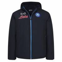 SSC Neapel EA7 Emporio Armani Heren UEFA Winterjas EASSCN23RU14-BLU