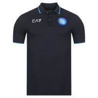 SSC Napoli EA7 Emporio Armani Men Polo Shirt navy