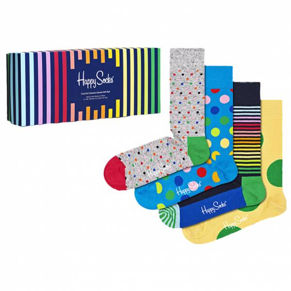 Happy Socks Colorful Classics Gift set Socks 4 pairs XCCS09-6700