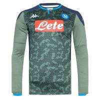 SSC Napoli Kappa Kombat UEFA Camiseta 304NXK0-VERDE FANTASÍA-MARINO