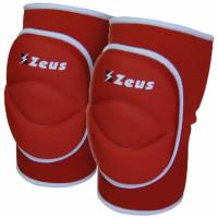 Zeus Knee Pad Rodilleras de voleibol rojo