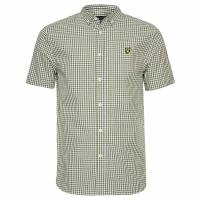 Lyle y Scott Gingham Hombre Camisa de manga corta SW1201V-Z827