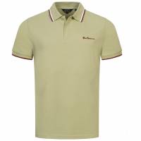 BEN SHERMAN Twin Tipped Men Polo Shirt 0076270-PISTACHIO