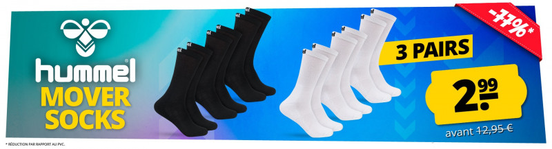 hummel socks seulement 2,99 €