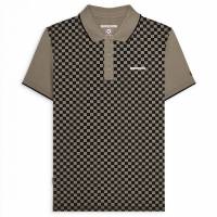 Lambretta Two Tone Heren Poloshirt SS1224-korstmos GRN