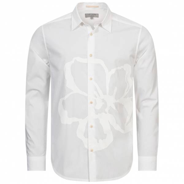 TED BAKER Strafod Men Long-sleeved Shirt 256271-WHITE