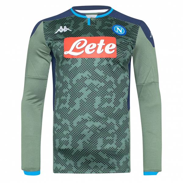 Image of SSC Napoli Kappa Kombat UEFA Maglia 304NXK0-GREEN FANTASY-NAVY064