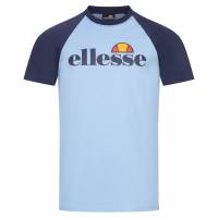 ellesse Piave Raglan Heren T-shirt SBS07393-Navy Lichtblauw