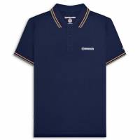 Lambretta Podwójnie wywrotka Mężczyźni Koszulka polo SS1608-NAVY-N/LG