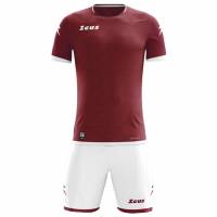 Zeus Icon Tor Teamwear Set Trikot mit Shorts rot weiß