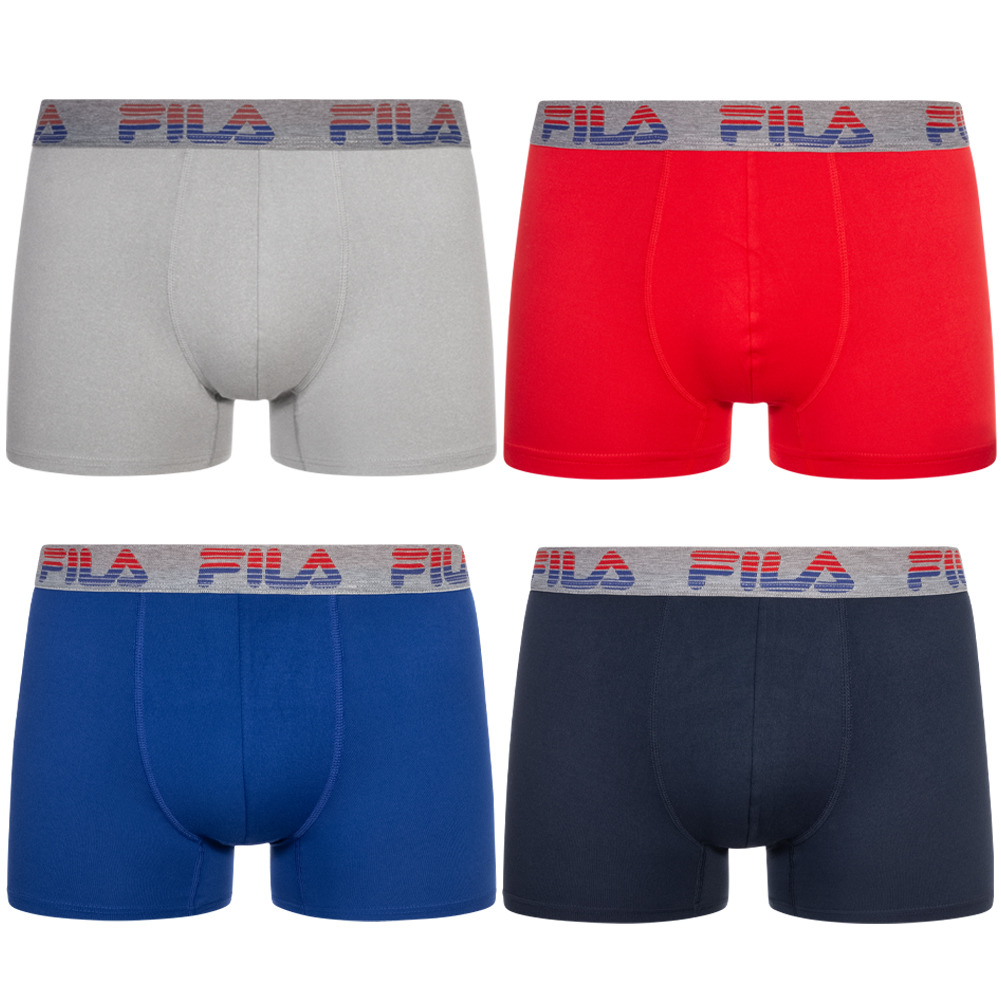 trække sig tilbage Fahrenheit blok FILA Men Boxer Shorts Pack of 4 FM412BXPB7-400 | SportSpar.com