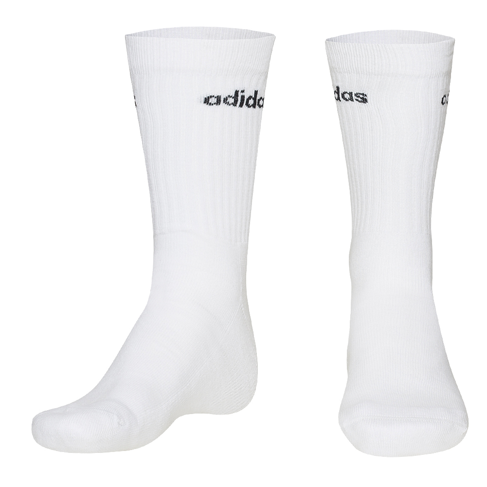 adidas Basic Crew Socken | SportSpar Paar CF3388 Herren Übergröße 3