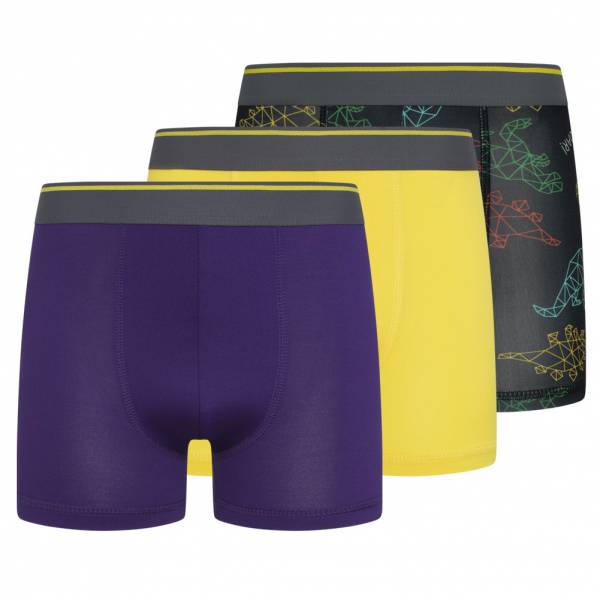 Image of Parker & Fox Prestazioni Bambini Boxer Set da 3 PRXFA24B151642-014064