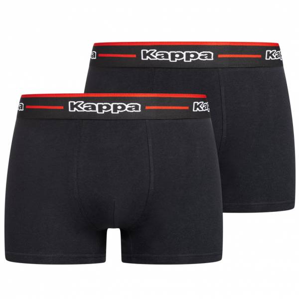 Kappa Herren Boxershorts 2er-Pack 322914W-Schwarz