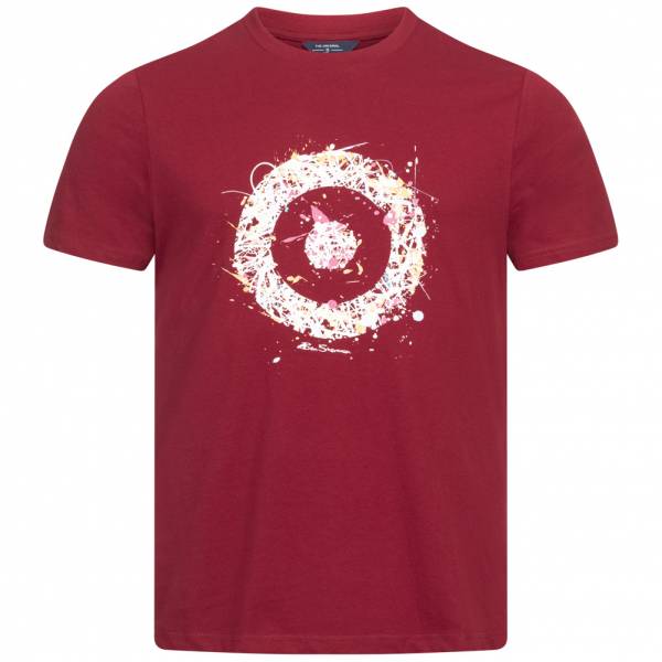 Image of BEN SHERMAN Painted Target Uomo T-shirt 0071783RED064