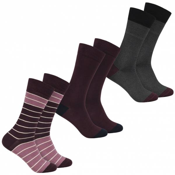 TED BAKER Dudes Men Socks 3 Pairs 273199-ASSORTED