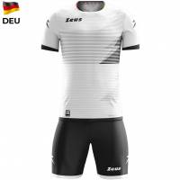 Zeus Mundial Teamwear Set Shirt met short wit zwart