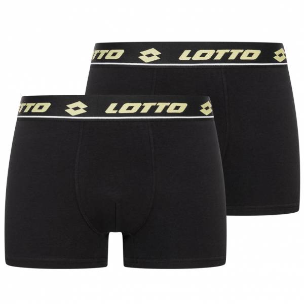 Lotto Hommes Boxer-short Lot de 2 jaune/noir 397956