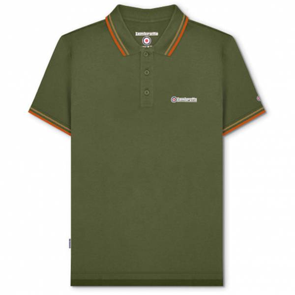 Lambretta Double pointe Hommes Polo SS1608-K/S/BO