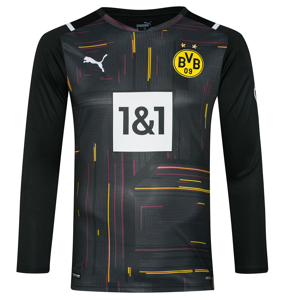 Dortmund No28 Ginter Home Long Sleeves Jersey