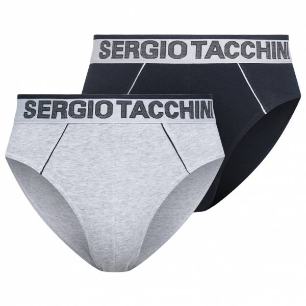 Sergio Tacchini Hombre Calzoncillos slip paquete de 2 93891413