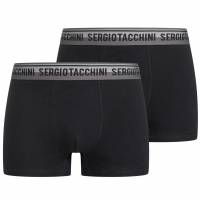 Sergio Tacchini Uomo Boxer Set da 2 SA8859012-Nero